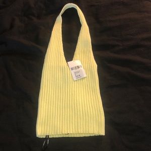 Yellow Halter Top